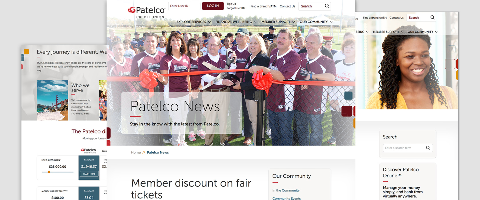Patelco Website